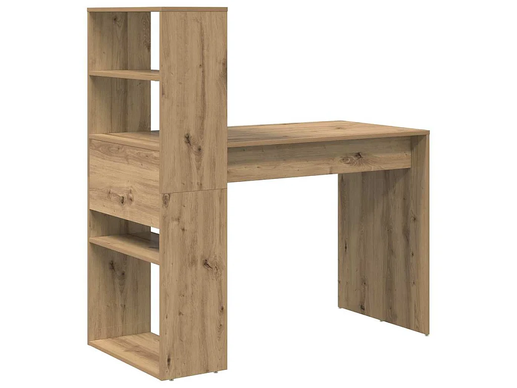 Bureau Chêne artisanal Bois d'ingénierie 113 x 54 x 120 cm
