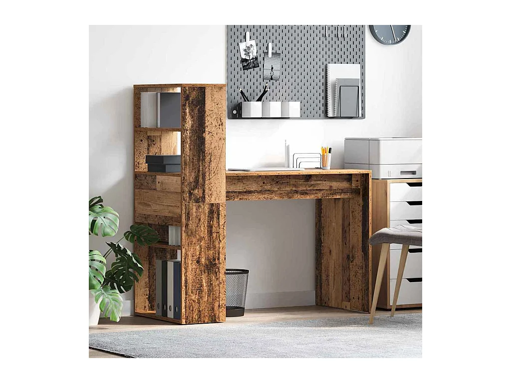 Bureau Bois ancien 113 x 54 x 120 cm Bois d'ingénierie