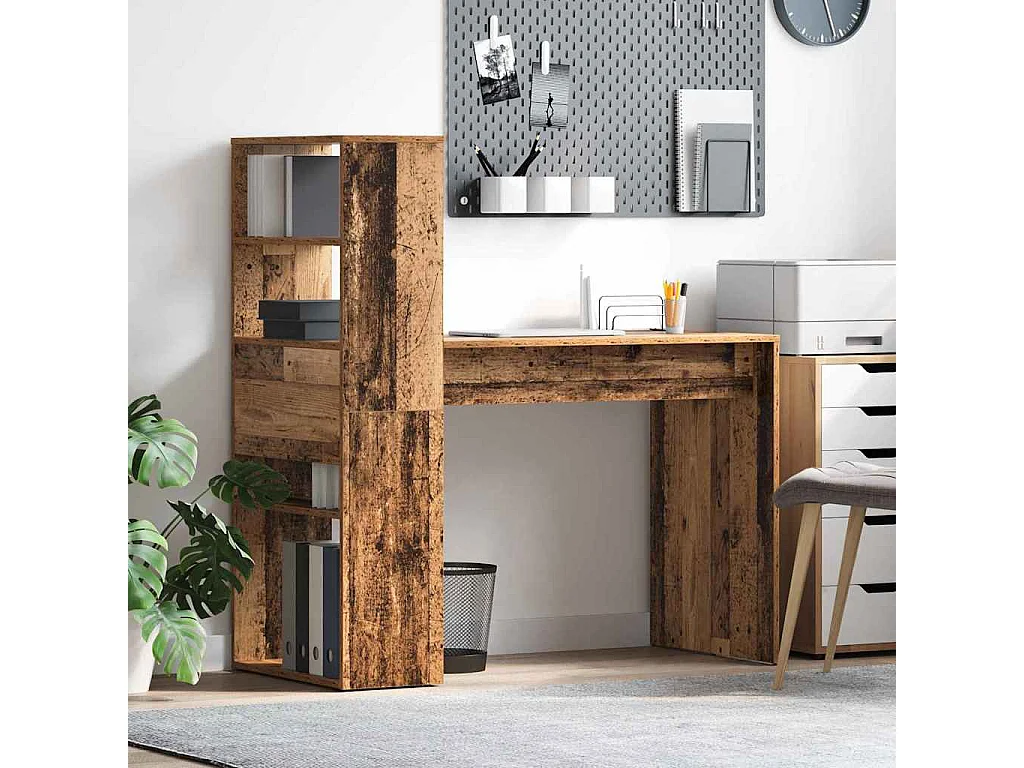 Bureau Bois Ancien 113 x 54 x 120 cm Bois d'ingénierie