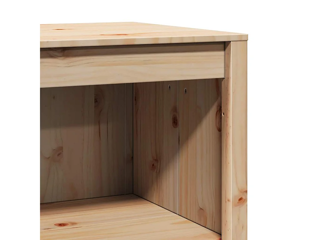 Küchenschrank mit Regal Braun Eichen-Optik 106 x 55 x 92 cm