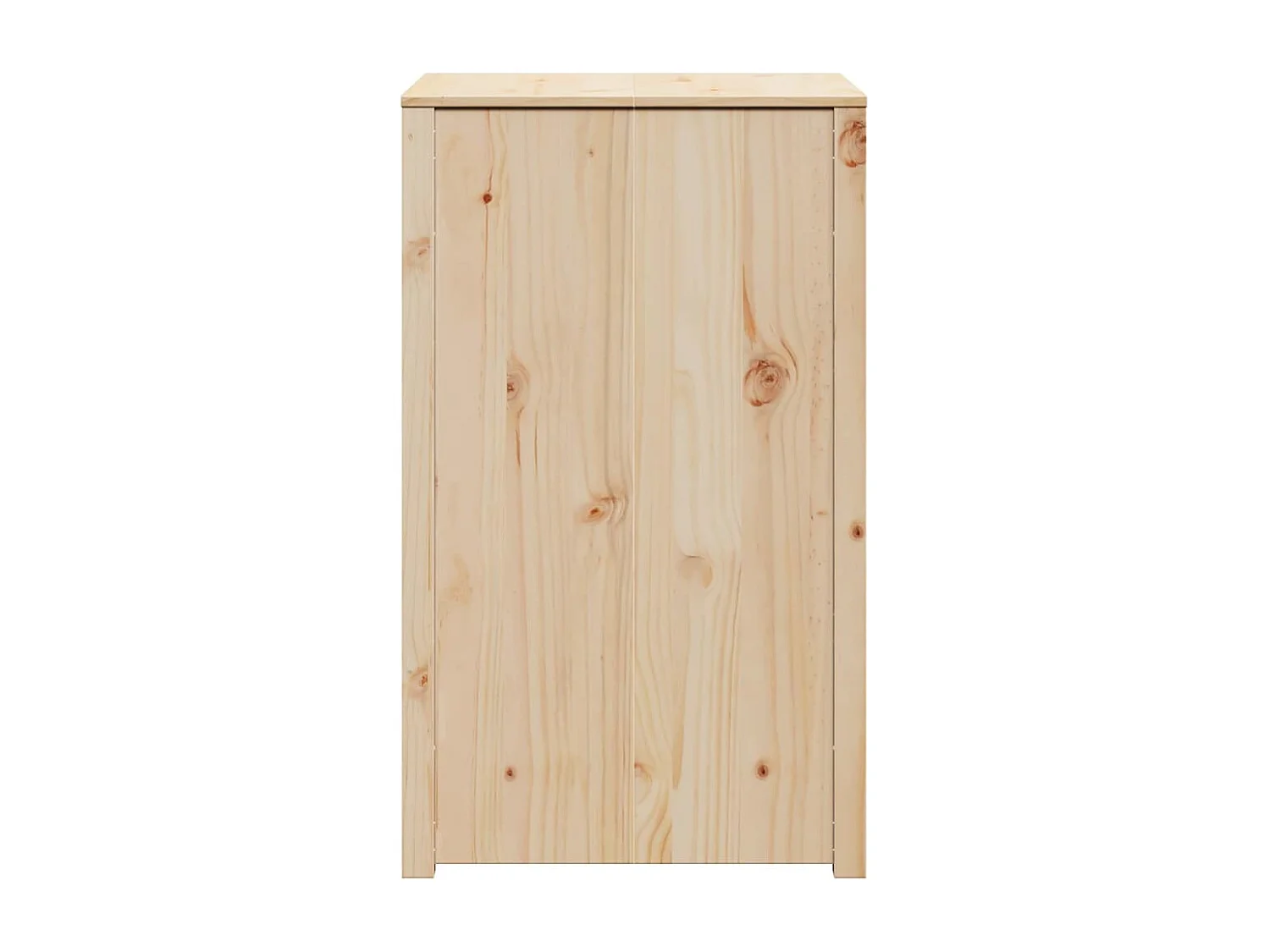 Küchenschrank mit Regal Braun Eichen-Optik 55 x 55 x 92 cm