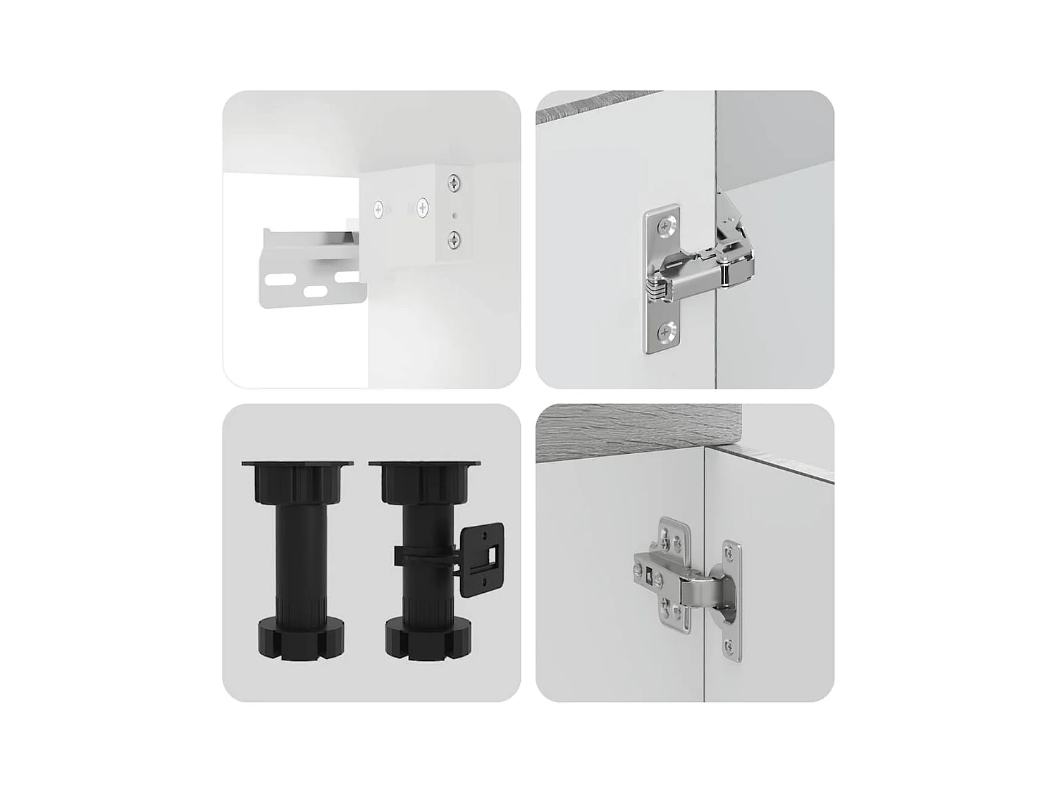 Ensemble d'armoires de cuisine 11 pcs Kalmar bois d'ingénierie