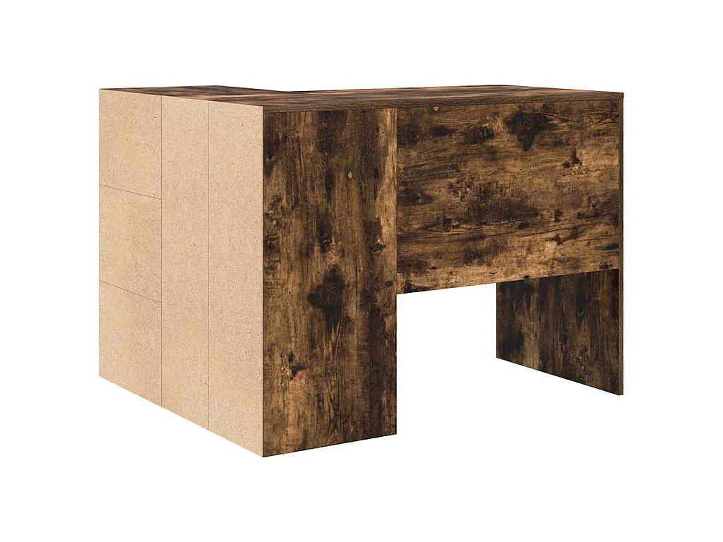Eck-Schreibtisch Geräucherte Eiche 102 x 88 x 75 cm