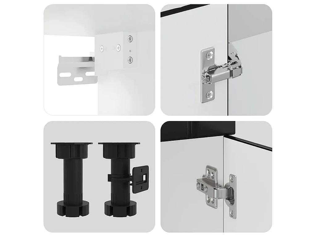 Ensemble d'armoires de cuisine 11 pcs Kalmar bois d'ingénierie