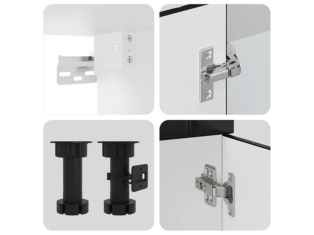 Ensemble d'armoires de cuisine 11 pcs Kalmar bois d'ingénierie