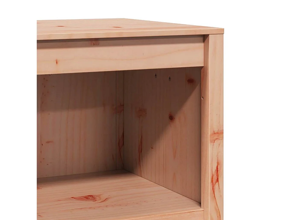 Armoire de cuisine Chêne brun 106 x 55 x 92 cm Pin massif