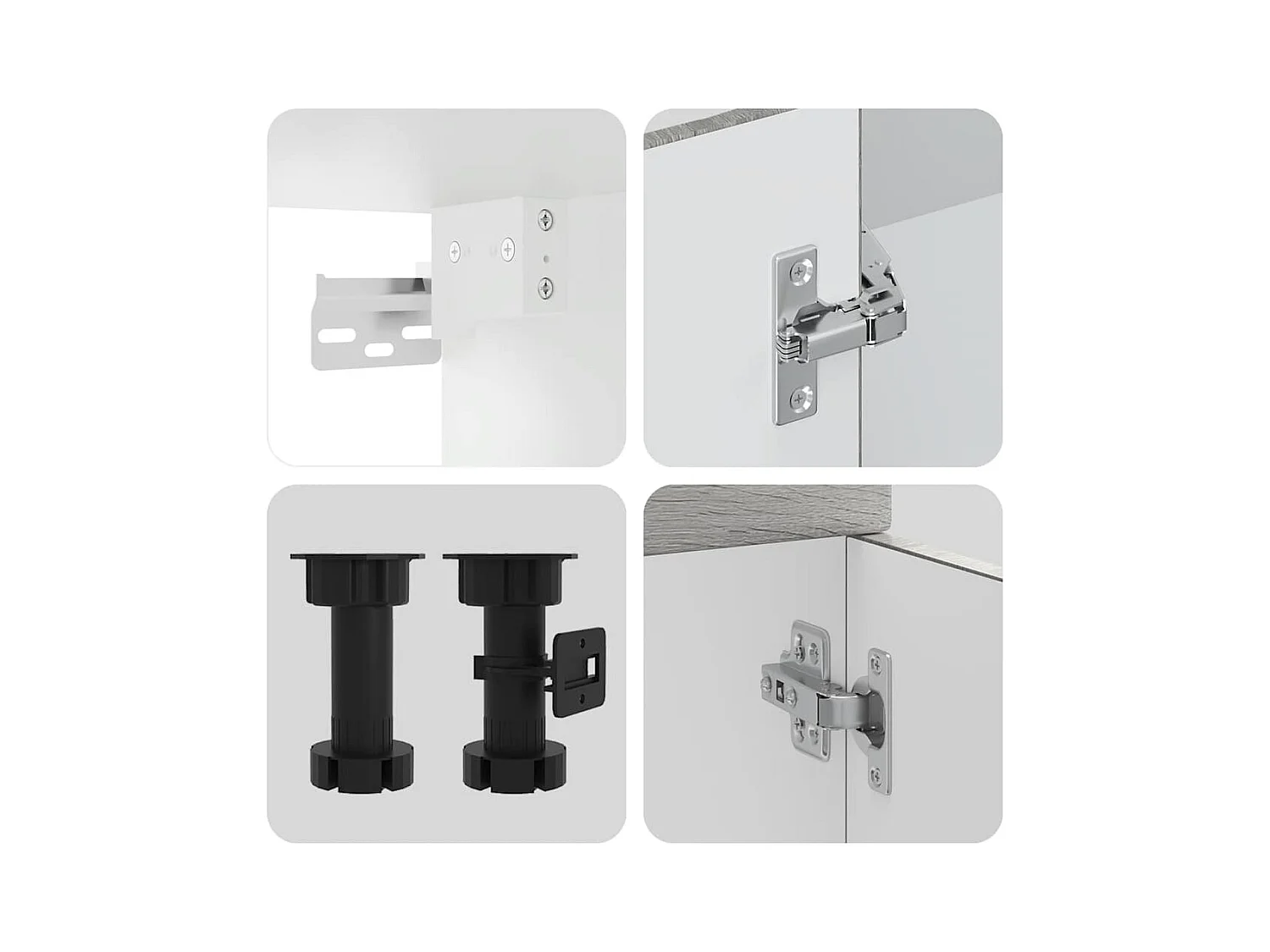 Ensemble d'armoires de cuisine 14 pcs Kalmar bois d'ingénierie