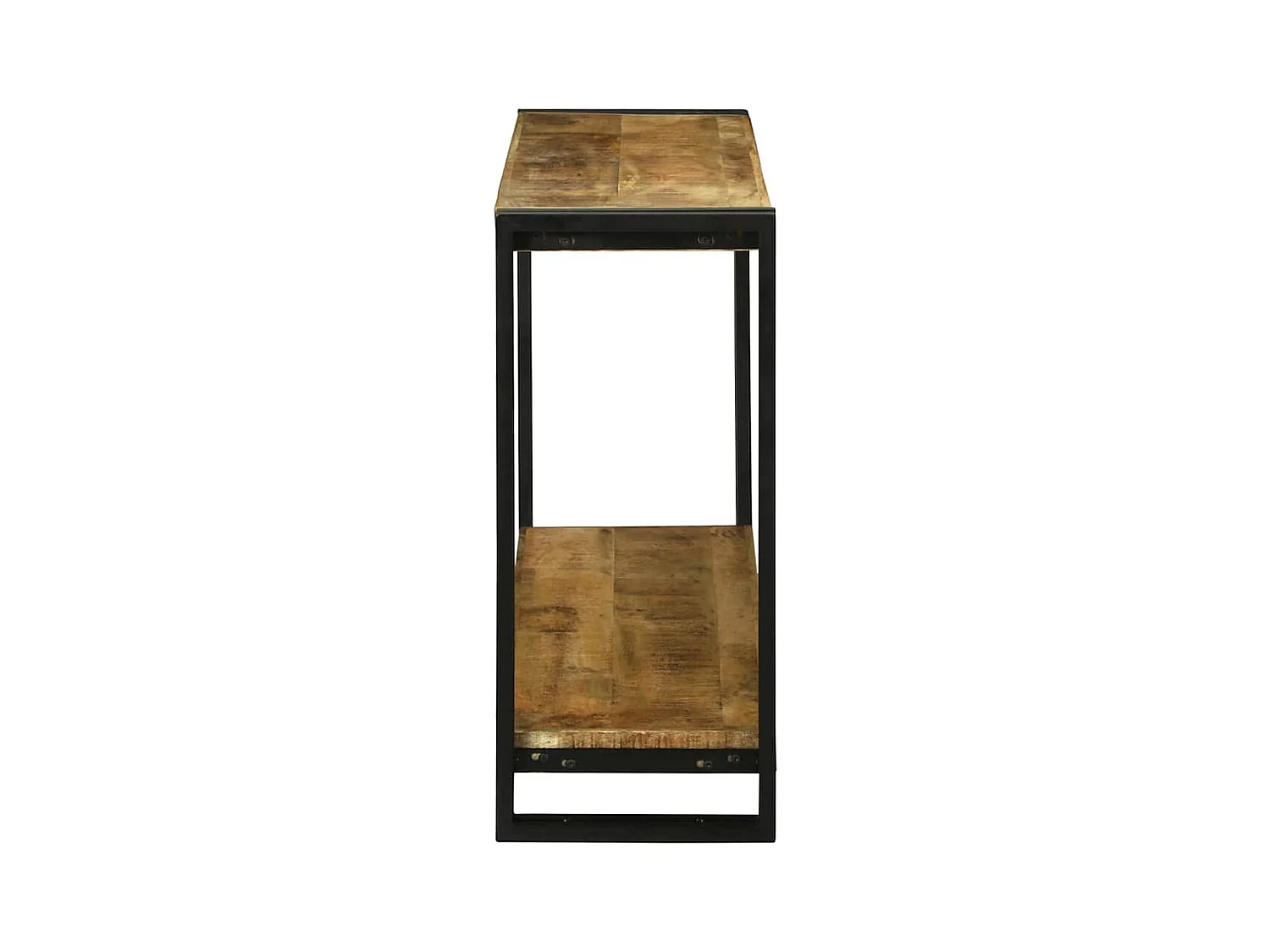 Table console 120 x 33 x 75 cm Bois de manguier brut massif