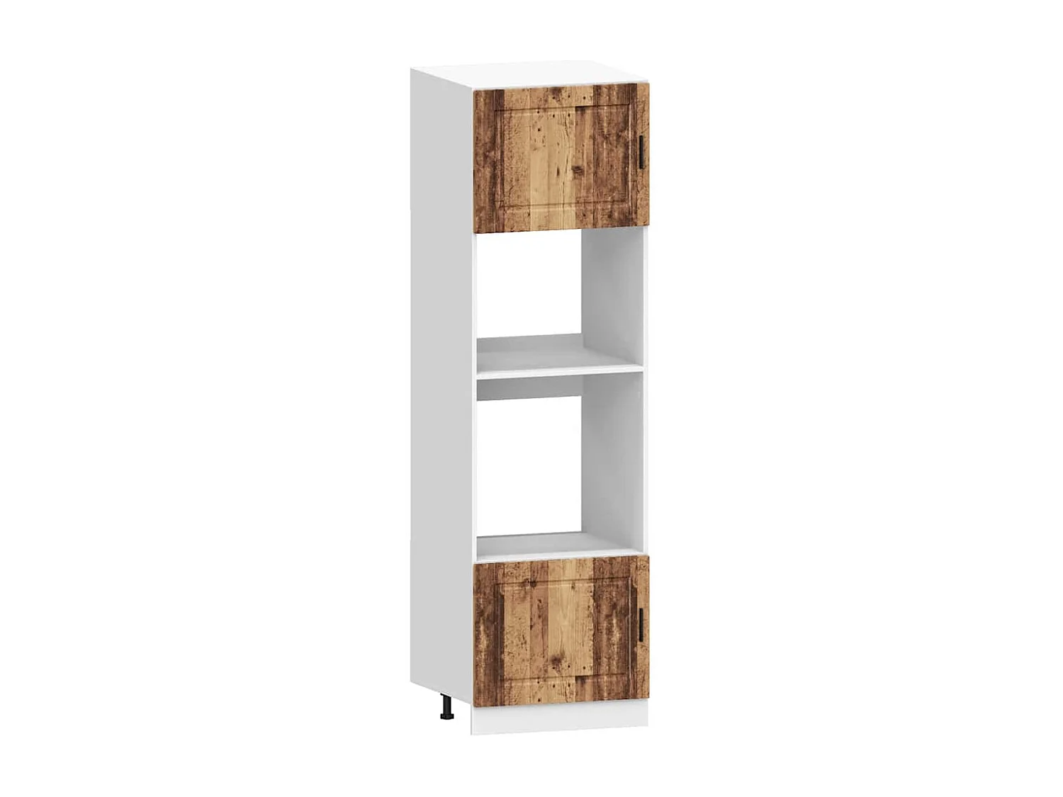 Ensemble de 7 meubles de cuisine "Porto" en bois d'ingénierie vieilli