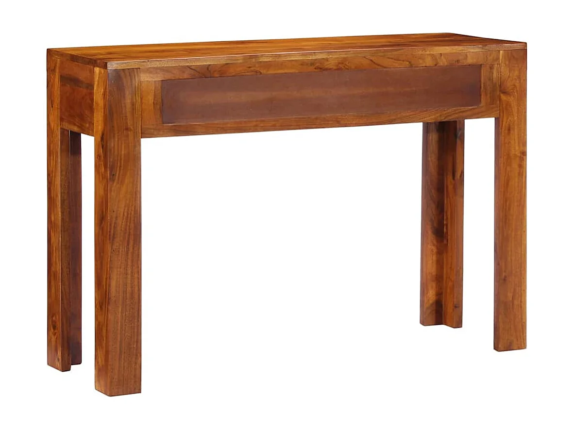 Table console 110x35x75 cm bois massif d'acacia