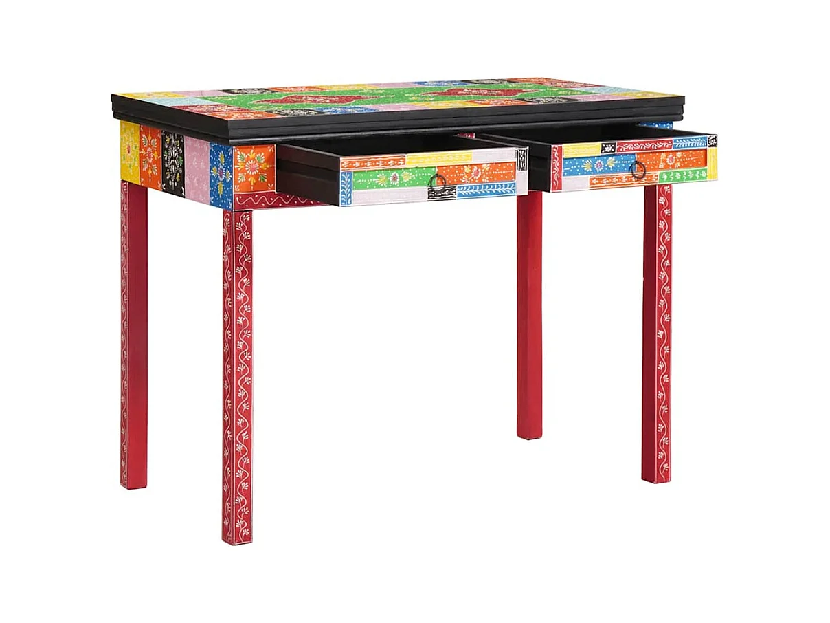 Bureau Marron 100 x 50 x 75 cm Bois de manguier massif