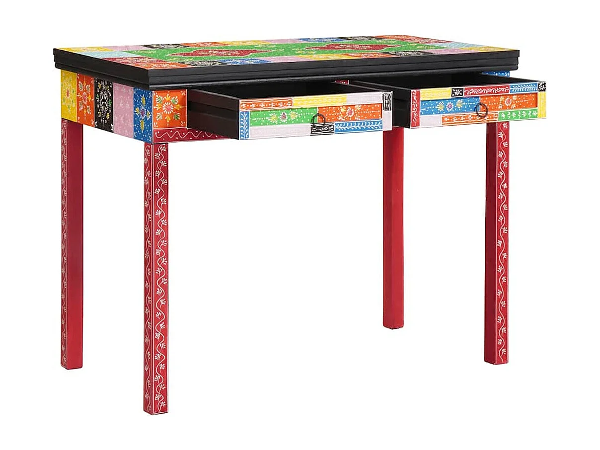 Bureau d'écriture avec tiroir Multicolore 100 x 50 x 77 cm