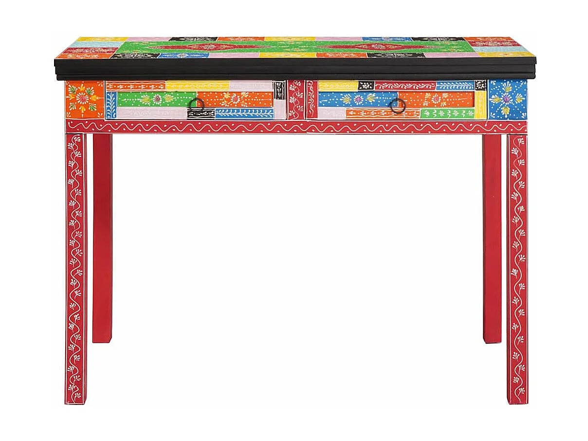 Bureau d'écriture avec tiroir Multicolore 100 x 50 x 77 cm