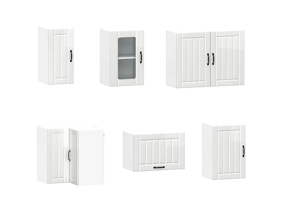 Ensemble d'armoires de cuisine 11 pcs Kalmar bois d'ingénierie