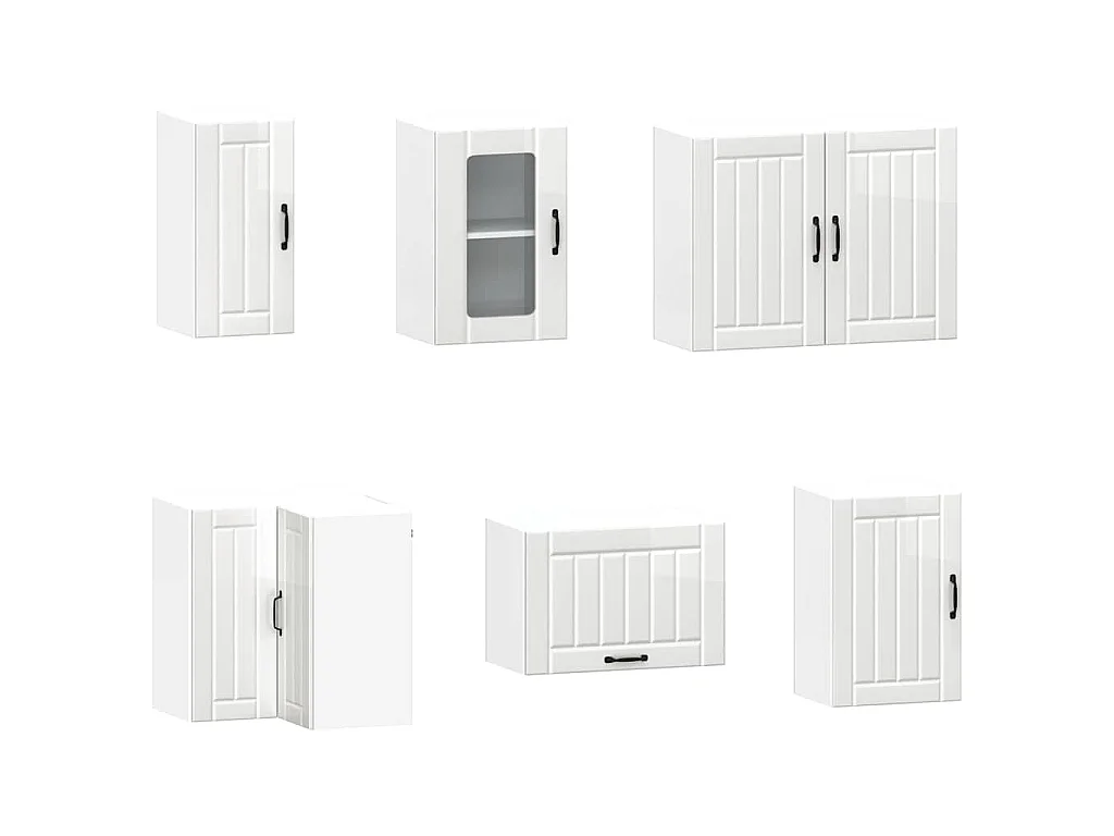 Ensemble d'armoires de cuisine 11 pcs Kalmar bois d'ingénierie