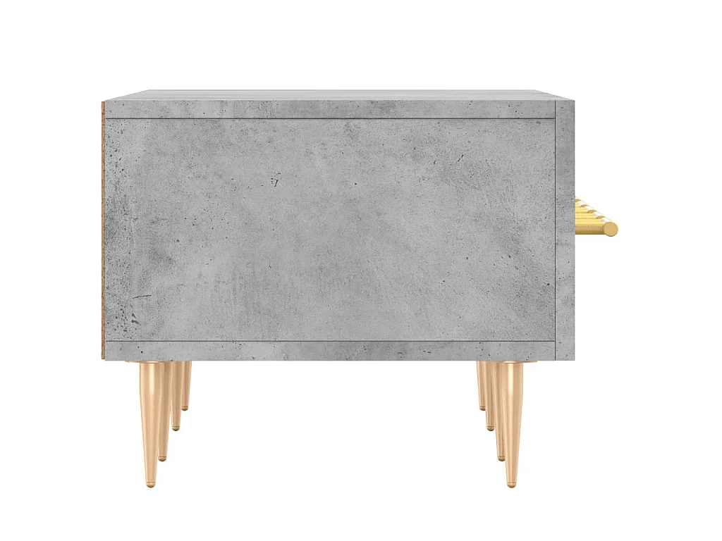 Tv-meubel 150x36x30 cm bewerkt hout betongrijs