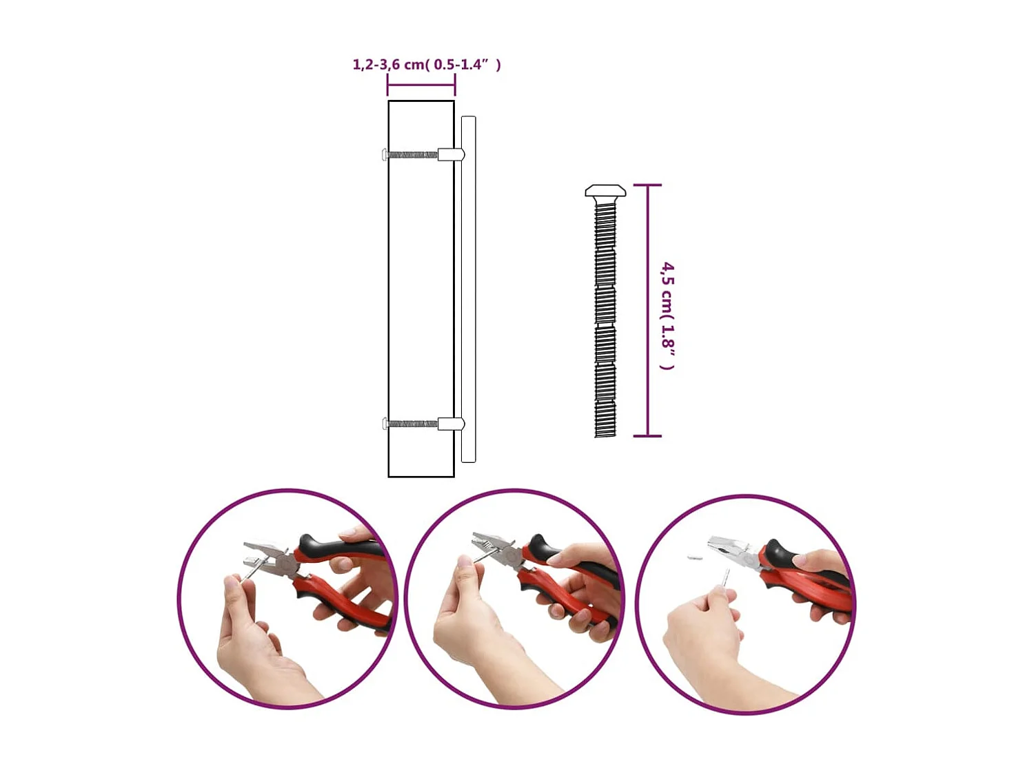 Poignées d'armoire 10 pcs doré 224 mm acier inoxydable