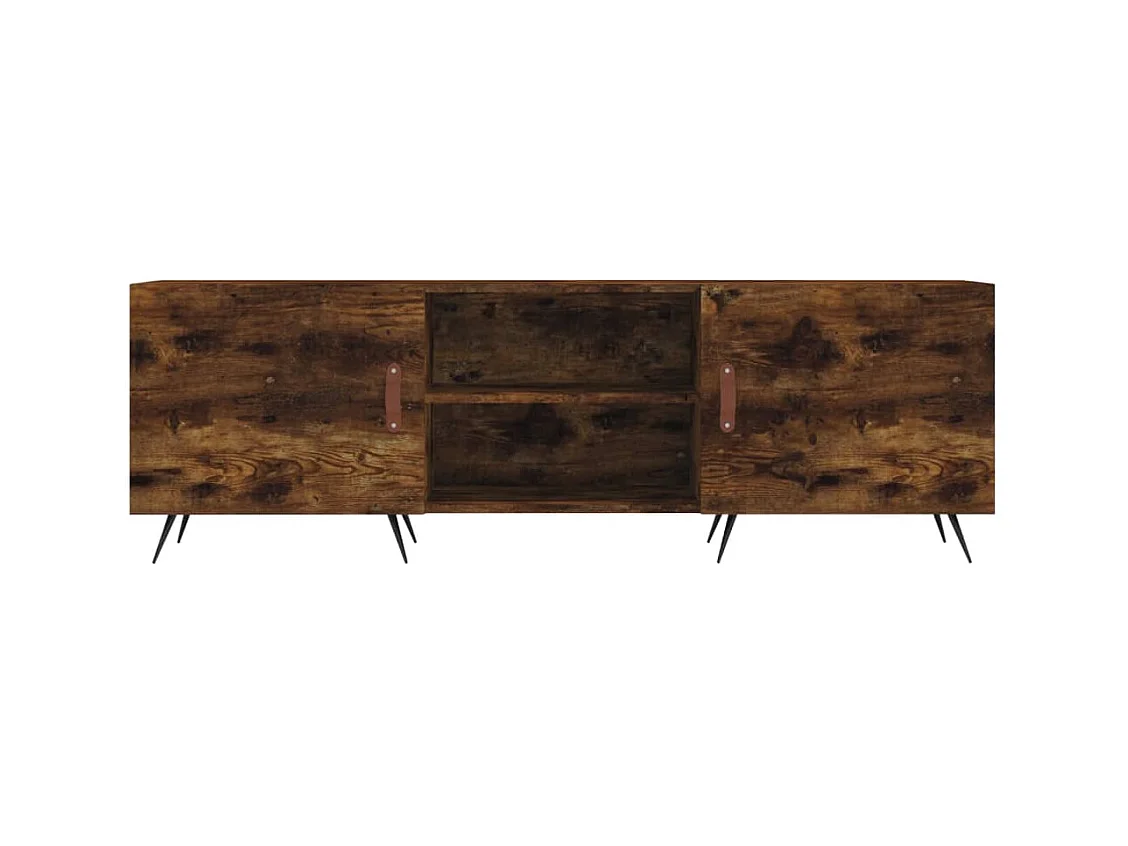 TV-Schrank Räuchereiche 150x30x50 cm Holzwerkstoff