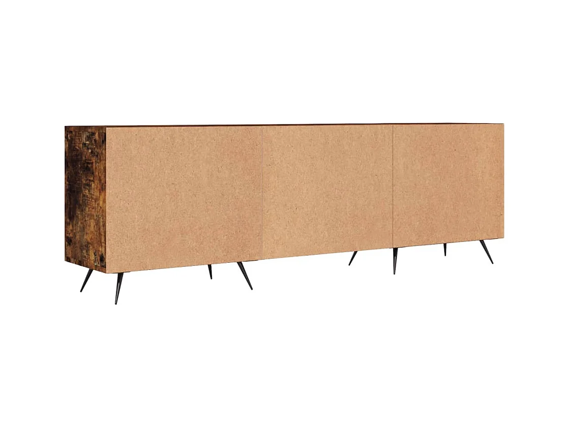 TV-Schrank Räuchereiche 150x30x50 cm Holzwerkstoff