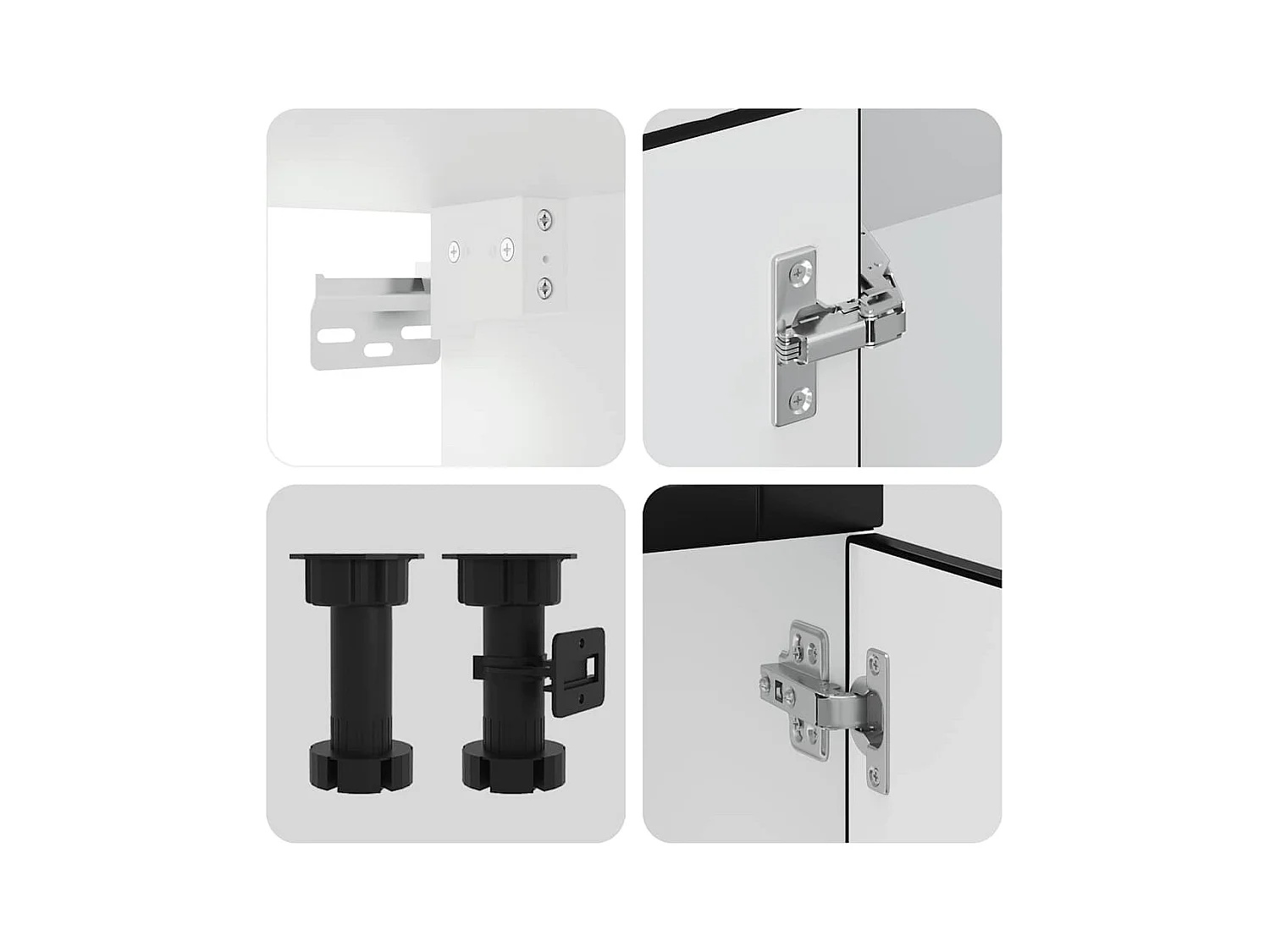 Ensemble d'armoires de cuisine 14 pcs Porto bois d'ingénierie