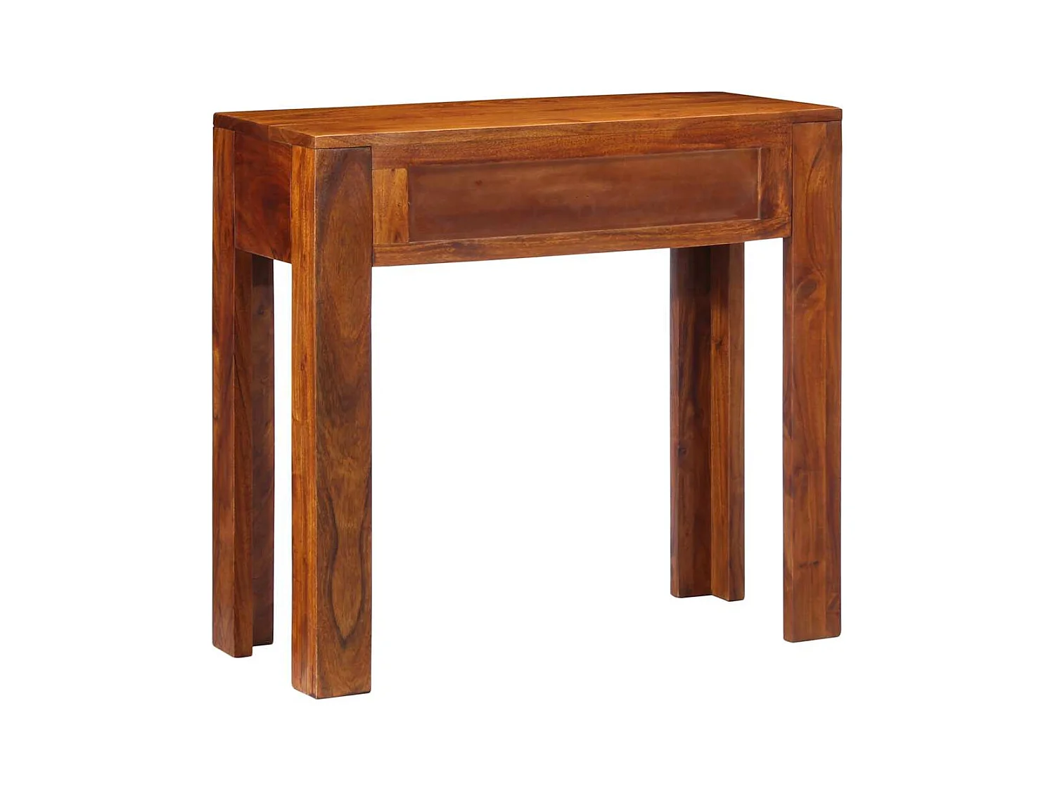 Table console 80x35x75 cm bois massif d'acacia