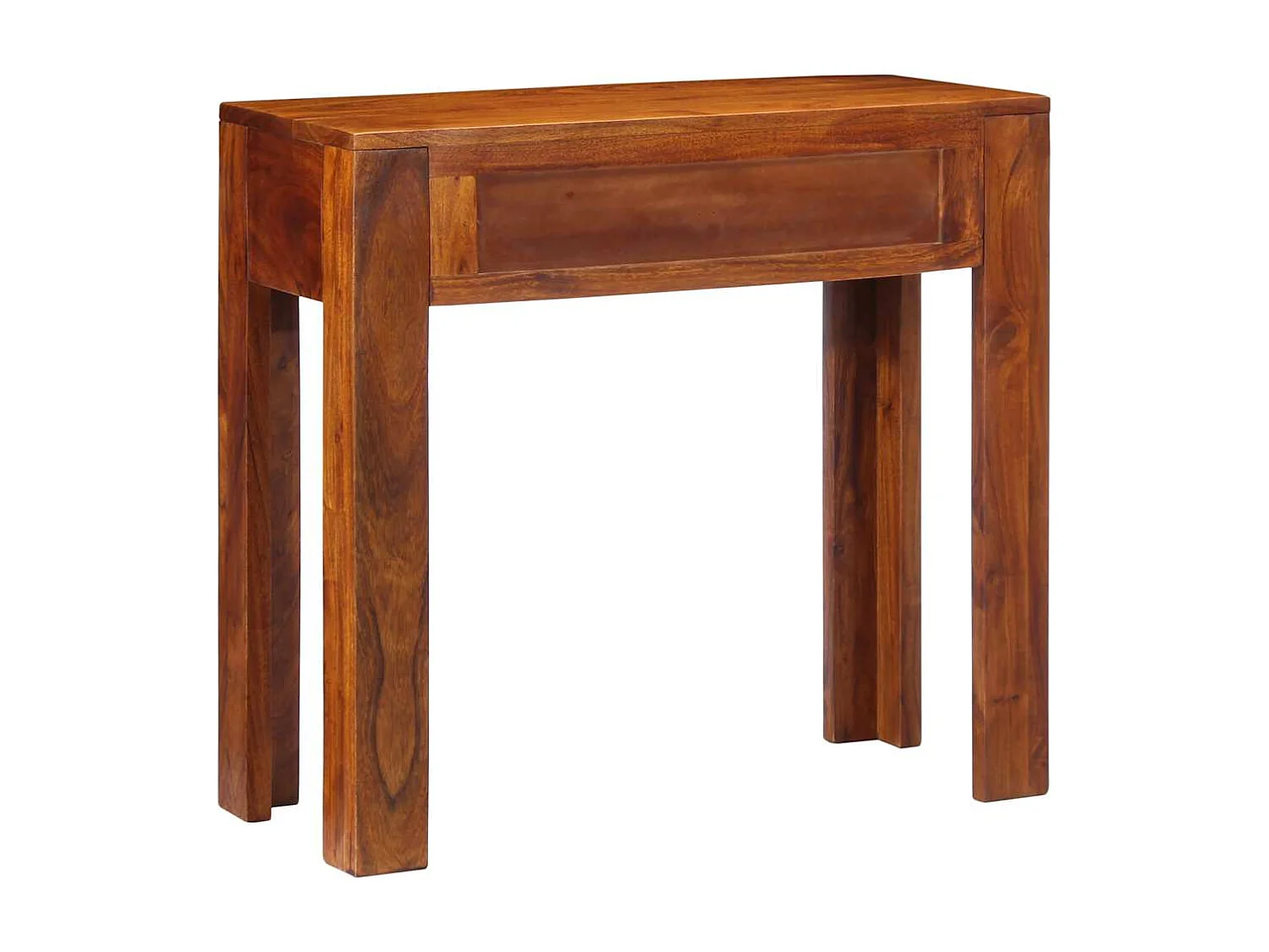 Table console 80x35x75 cm bois massif d'acacia