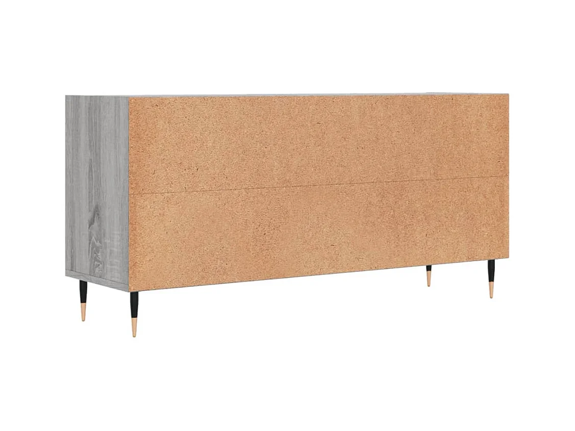 TV-Schrank Grau Sonoma 103,5x30x50 cm Holzwerkstoff