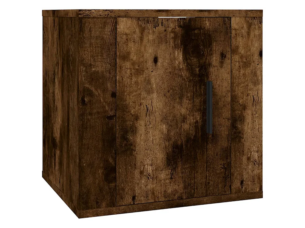 8-tlg. TV-Schrank-Set Räuchereiche Holzwerkstoff