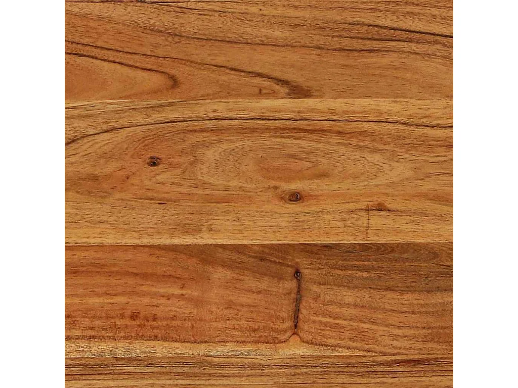 Wandtafel met plank Bruin 160 x 33 x 75 cm Massief Acaciahout
