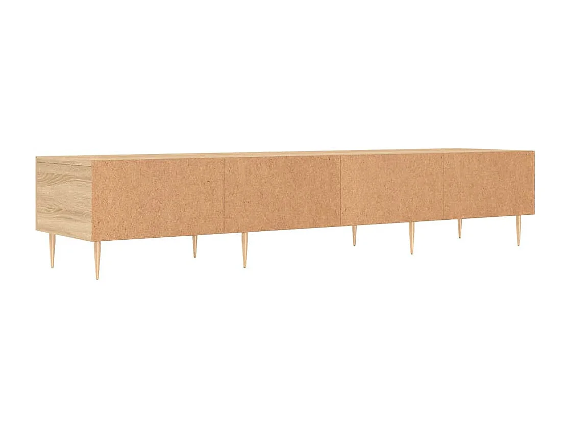 Meuble TV chêne sonoma 150x36x30 cm bois d'ingénierie