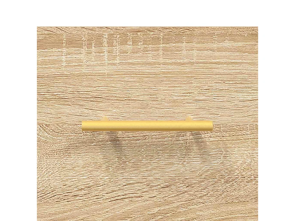 Meuble TV chêne sonoma 150x36x30 cm bois d'ingénierie