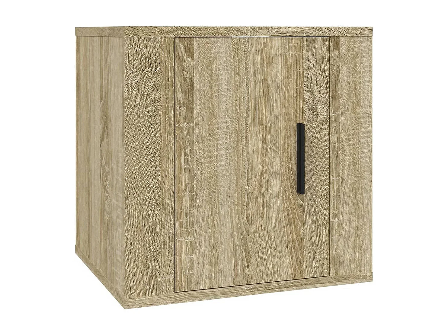 Set de muebles para TV 2 pzas madera contrachapada roble sonoma