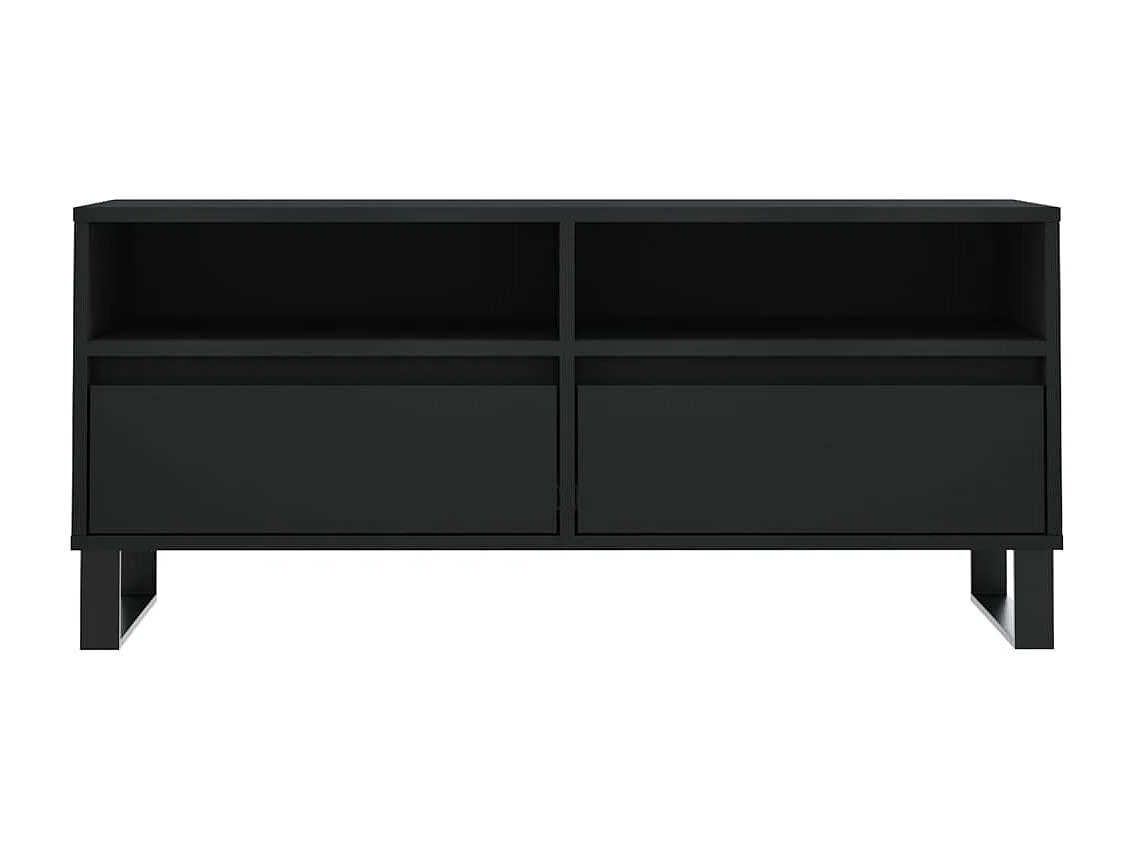 Móvel de TV 100x34,5x44,5 cm derivados de madeira preto