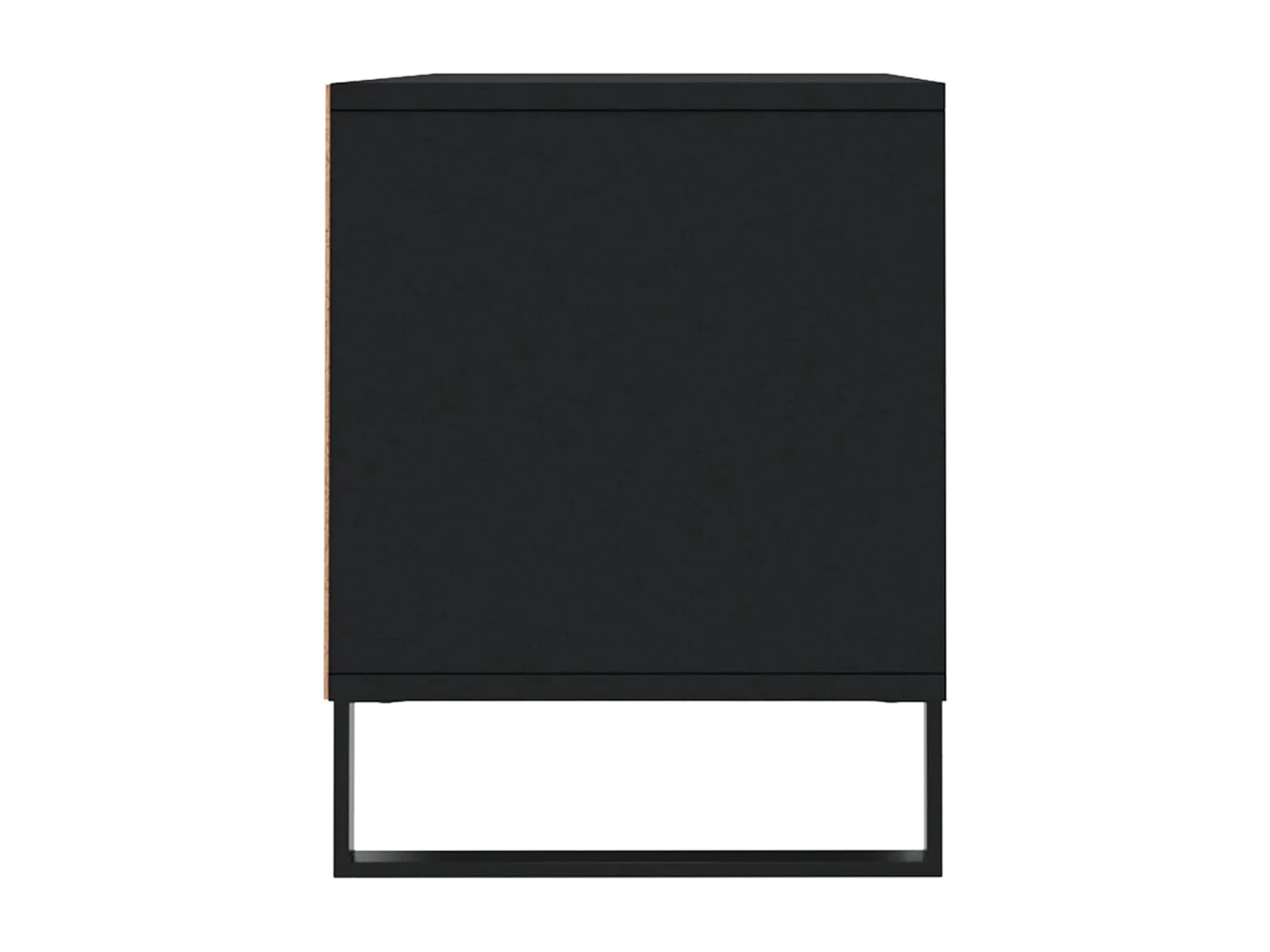 Móvel de TV 100x34,5x44,5 cm derivados de madeira preto