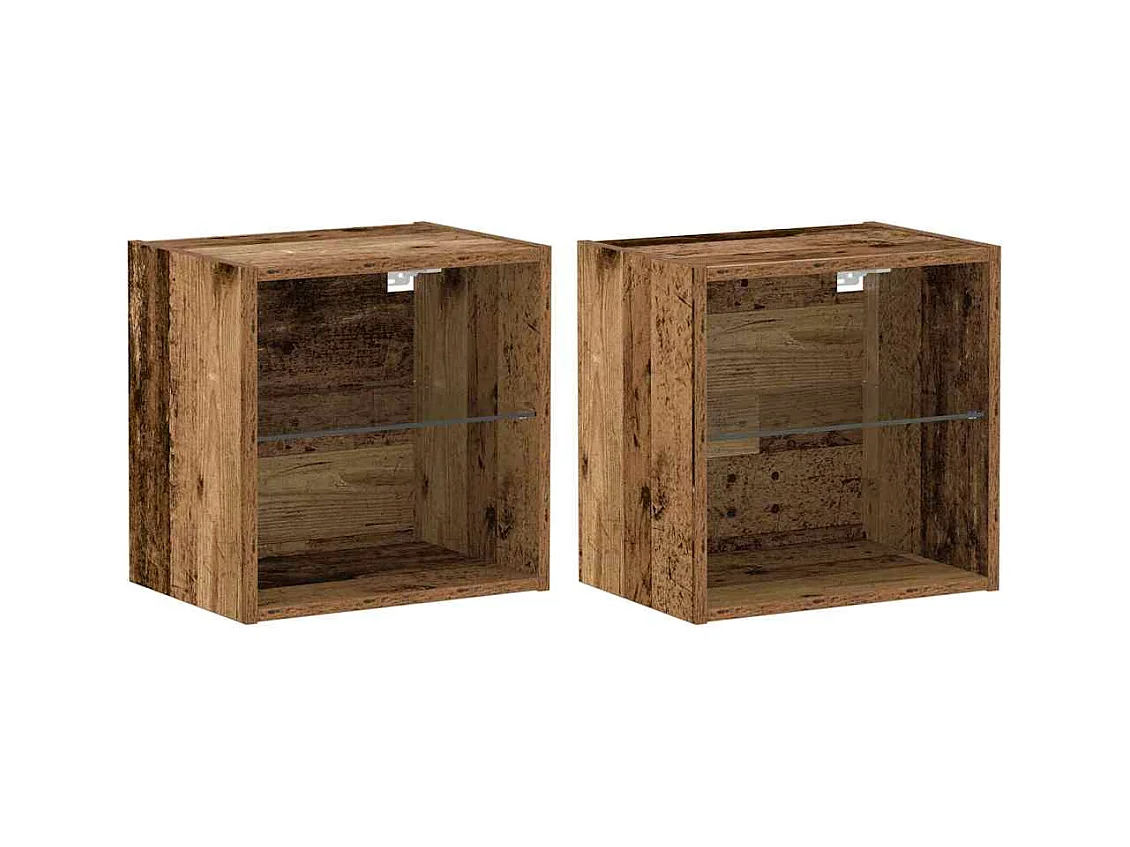 Unterhaltungszentrum 8 pcs Altholz 40 x 28.5 x 40 cm