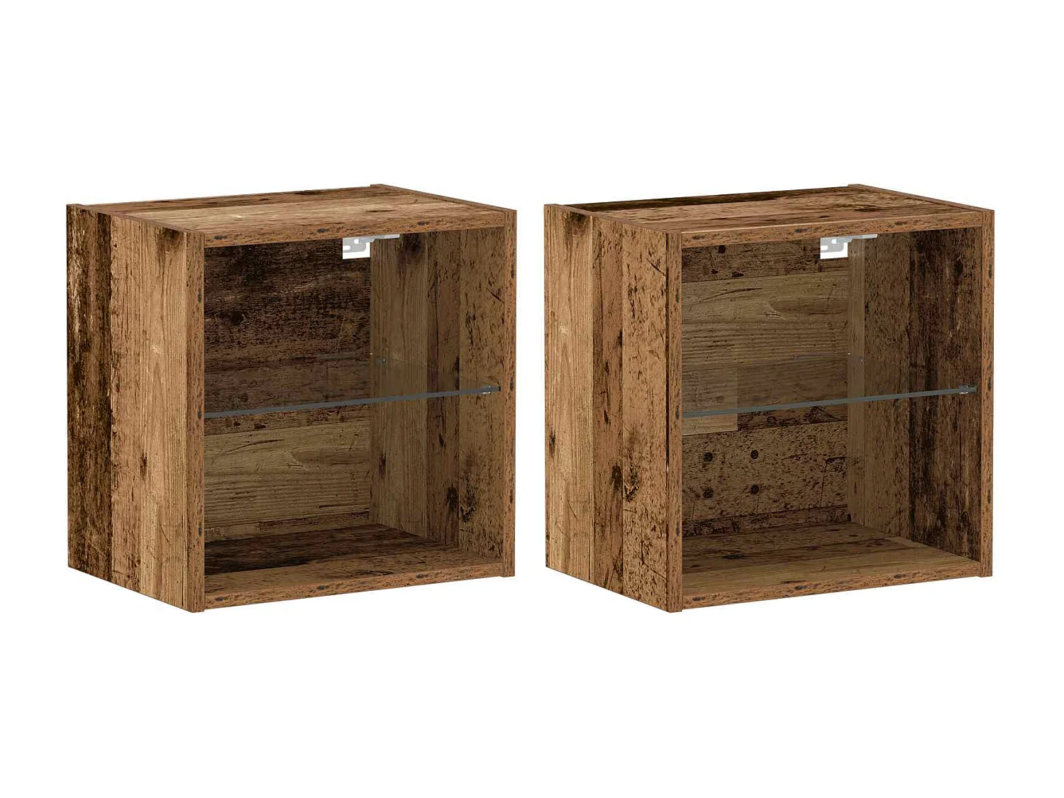 Set mobile TV 8 pcs Legno vecchio Legno multistrato