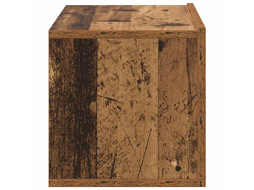 Tv-meubelset Wandgemonteerd Bruin 60 x 30 x 30 cm Bewerkt hout
