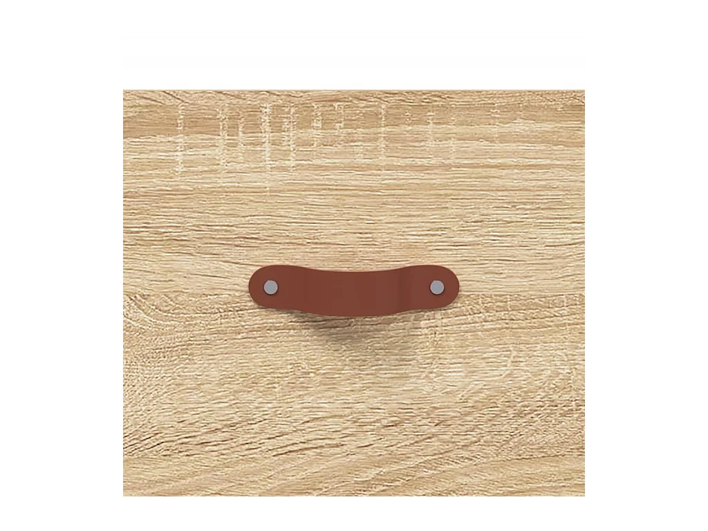 Meuble TV chêne sonoma 150x30x50 cm bois d'ingénierie