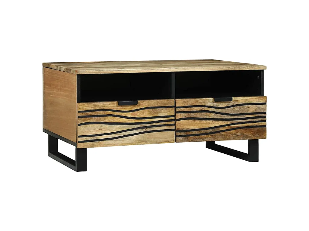 Tavolino da salotto Naturale 80 x 54 x 40 cm