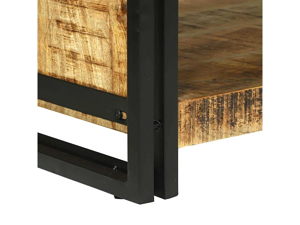 Salontafel Bruin 120 x 50 x 38 cm Massief Mango Hout