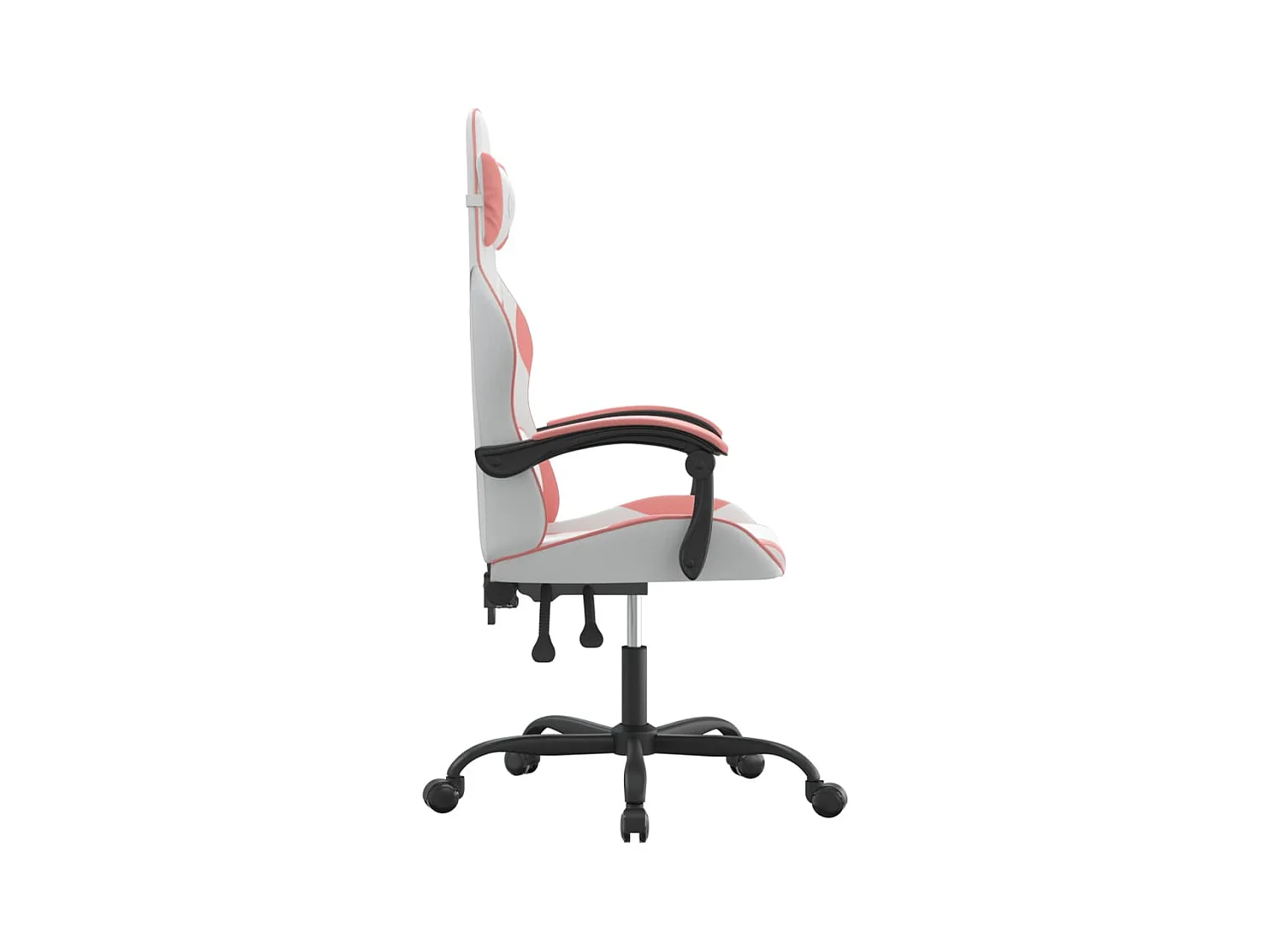 Chaise de jeu Blanc et rose Similicuir