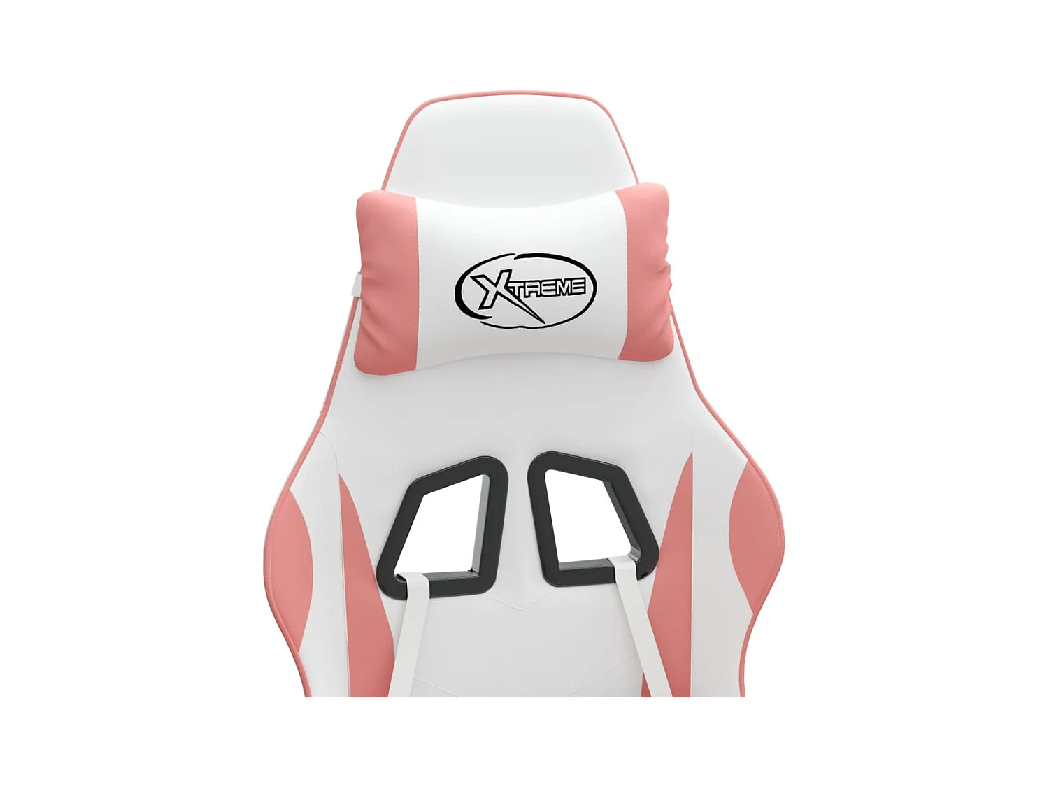 Chaise de jeu Blanc et rose Similicuir