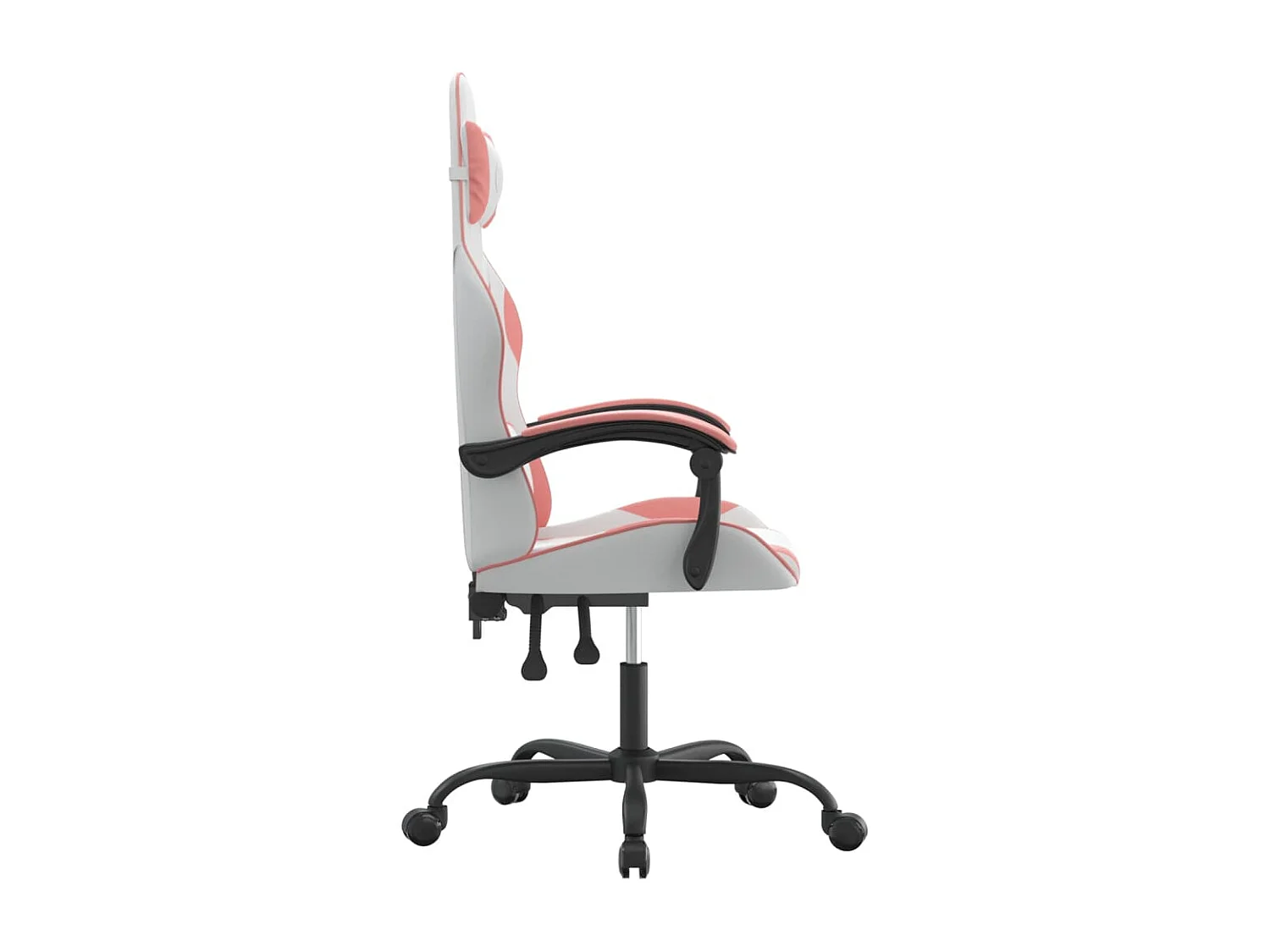 Chaise de jeu Blanc et rose Similicuir