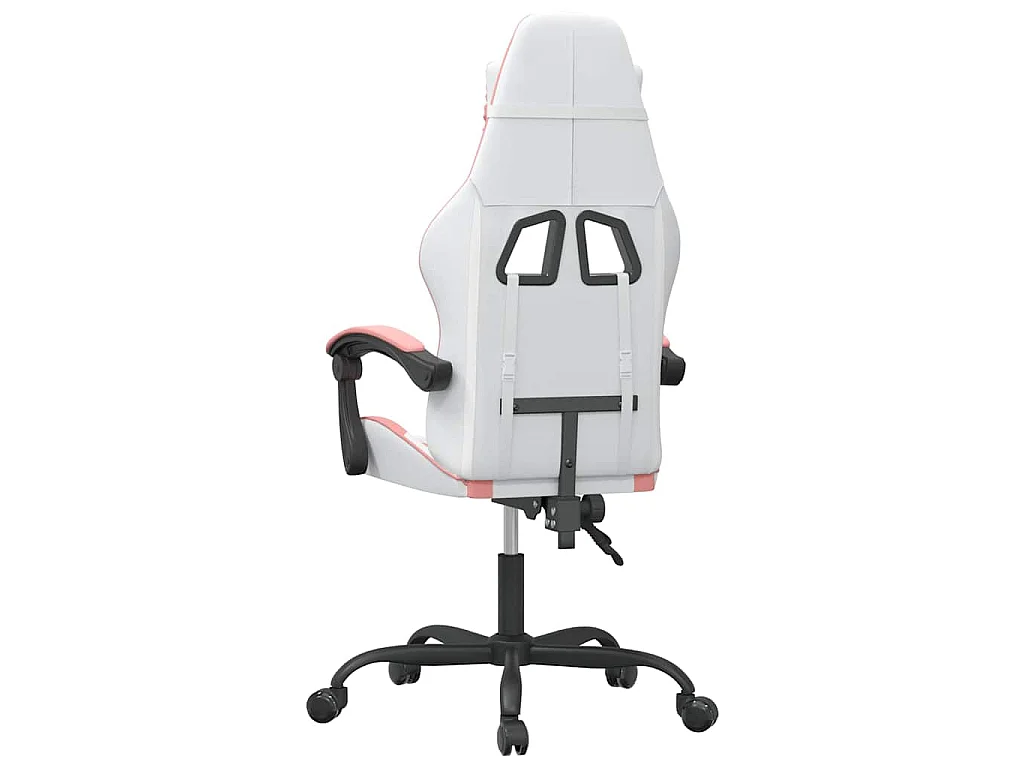 Chaise de jeu Blanc et rose Similicuir