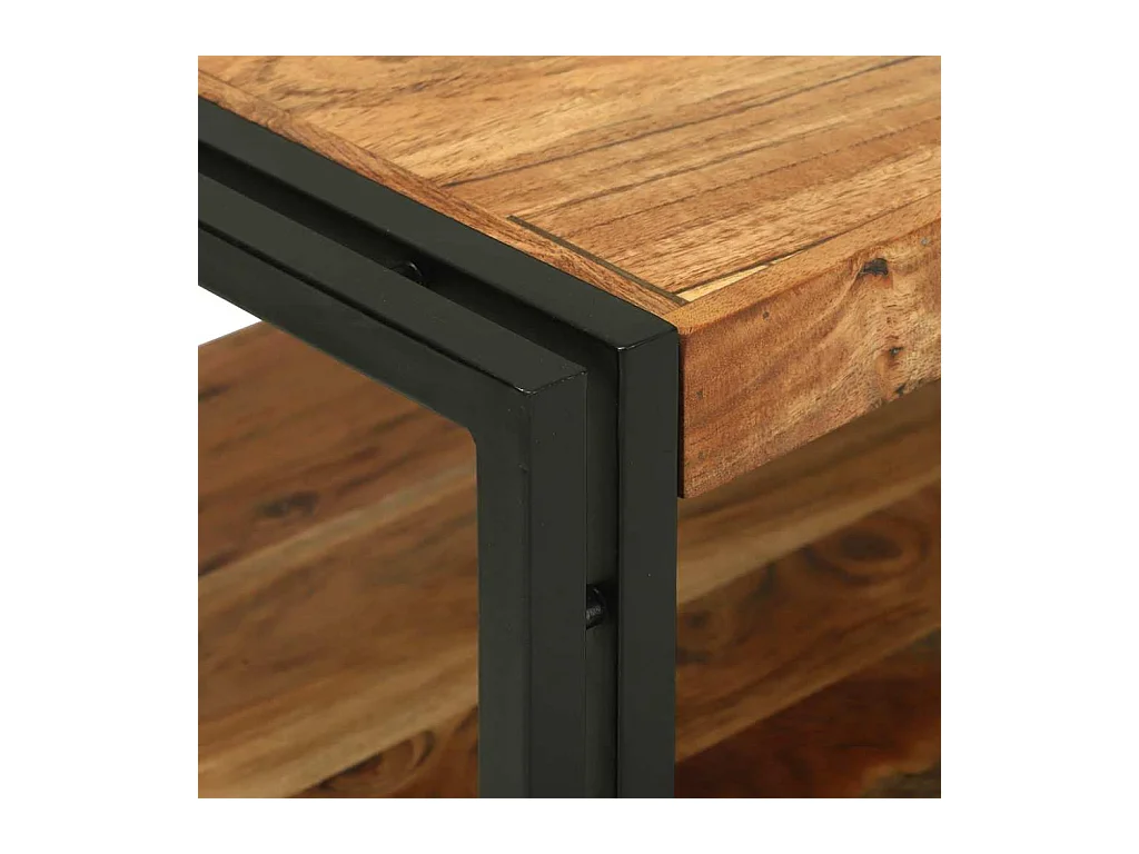 Table basse Marron 120 x 50 x 38 cm Bois d'acacia massif