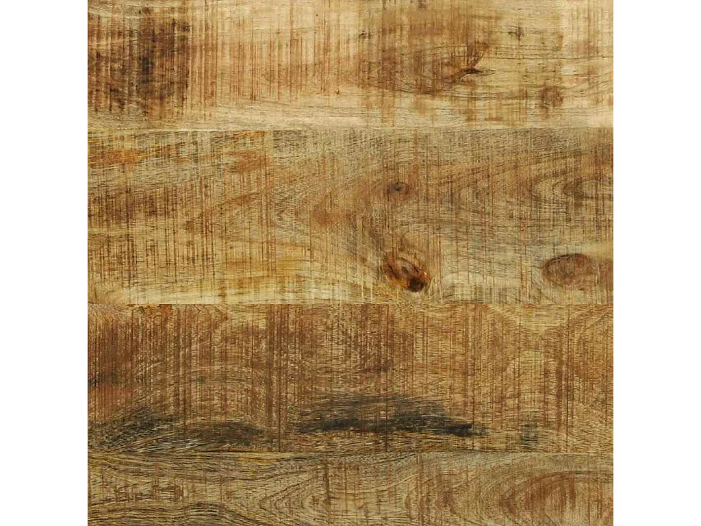 Table basse 2 pc Marron 48 x 40 x 40 cm Bois de mangue massif