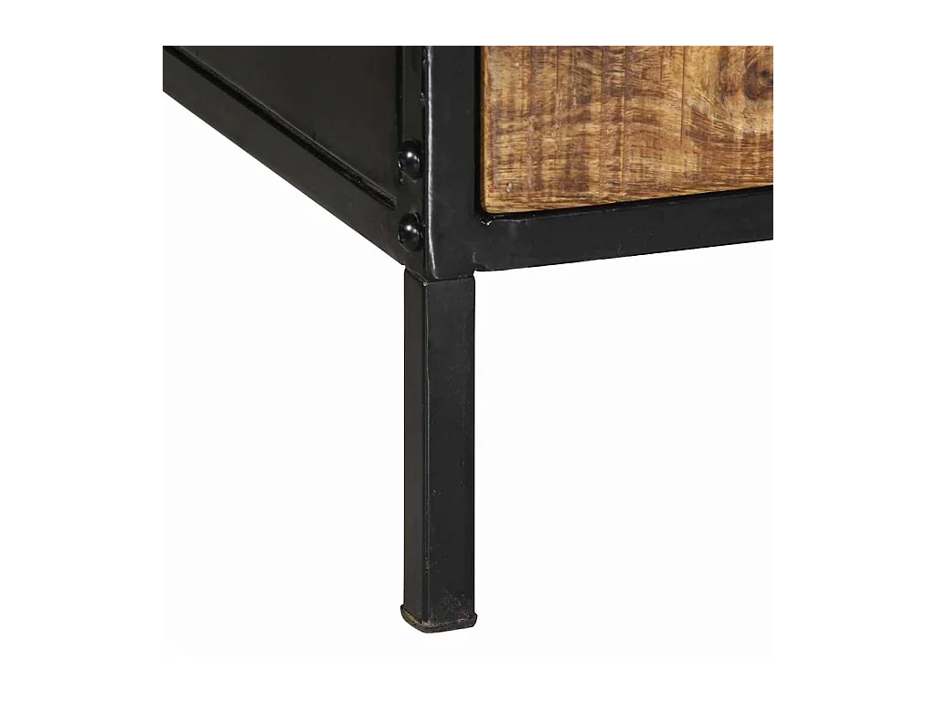 Table basse Marron 90 x 50 x 40 cm Bois de manguier massif