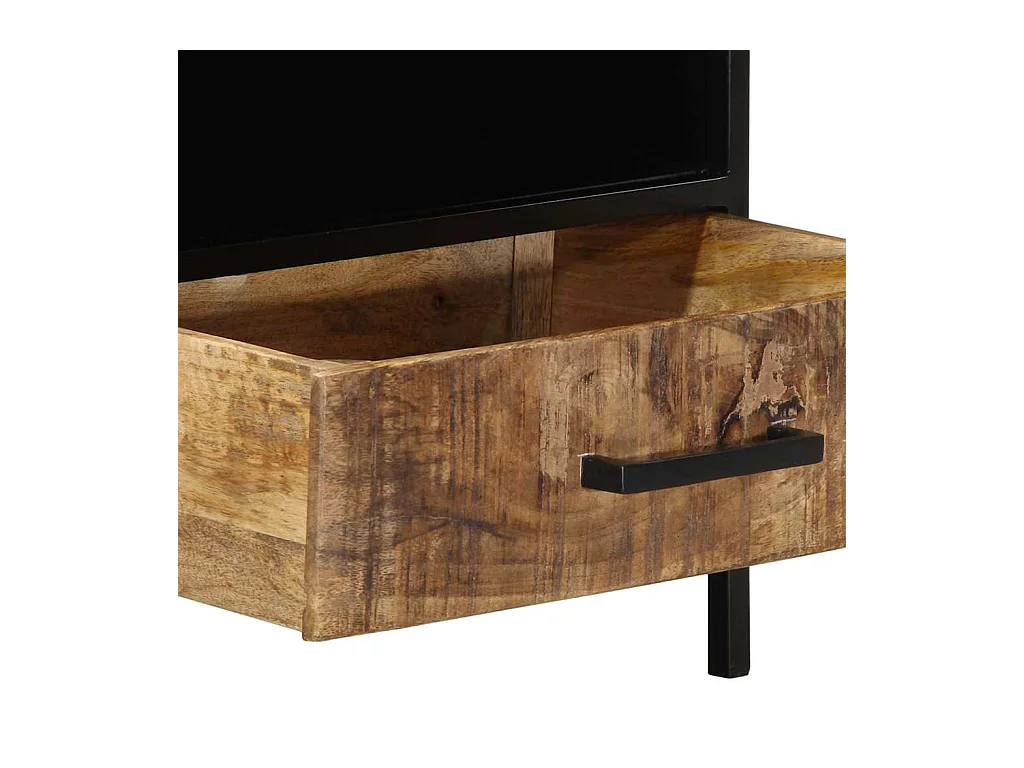 Table basse Marron 90 x 50 x 40 cm Bois de manguier massif