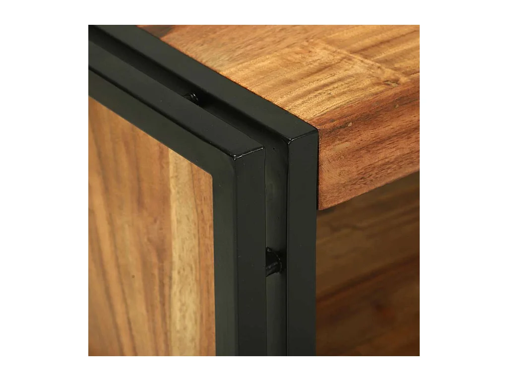 Table basse Marron 90 x 50 x 38 cm Bois d'acacia massif