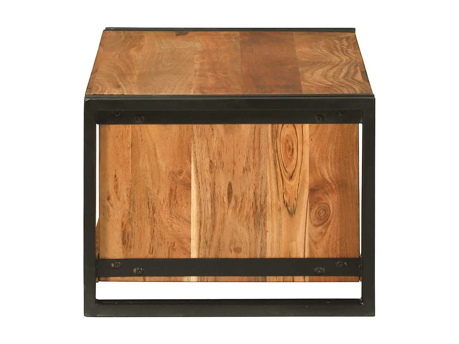 Table basse Marron 90 x 50 x 38 cm Bois d'Acacia Massif